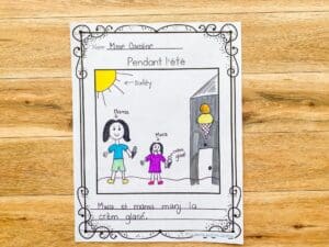 The First Day of School in Grade 1 French Immersion - La Classe de Mme ...