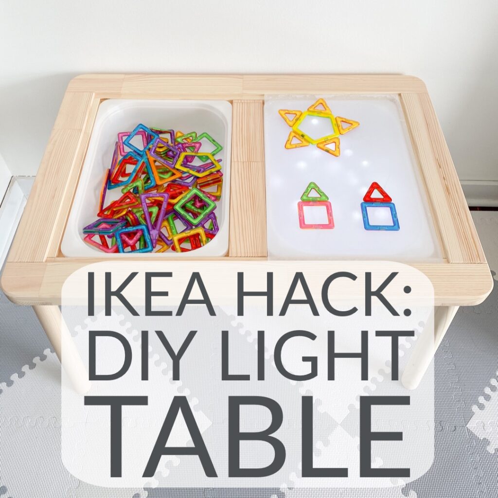 Hobby Mommy Creations: DIY Light Table - IKEA Hack