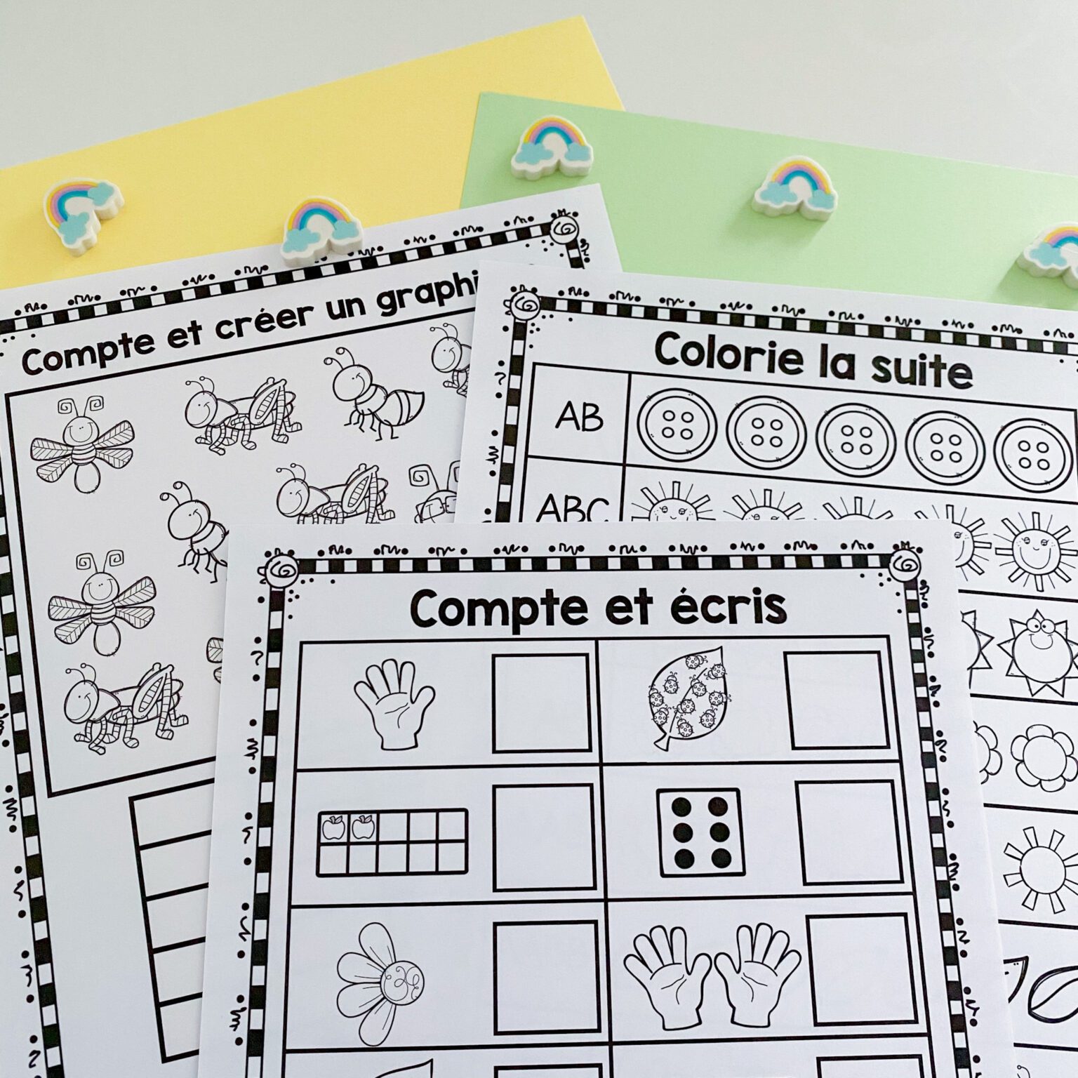 10 FREE Resources for Kindergarten Distance Learning - La Classe de Mme ...