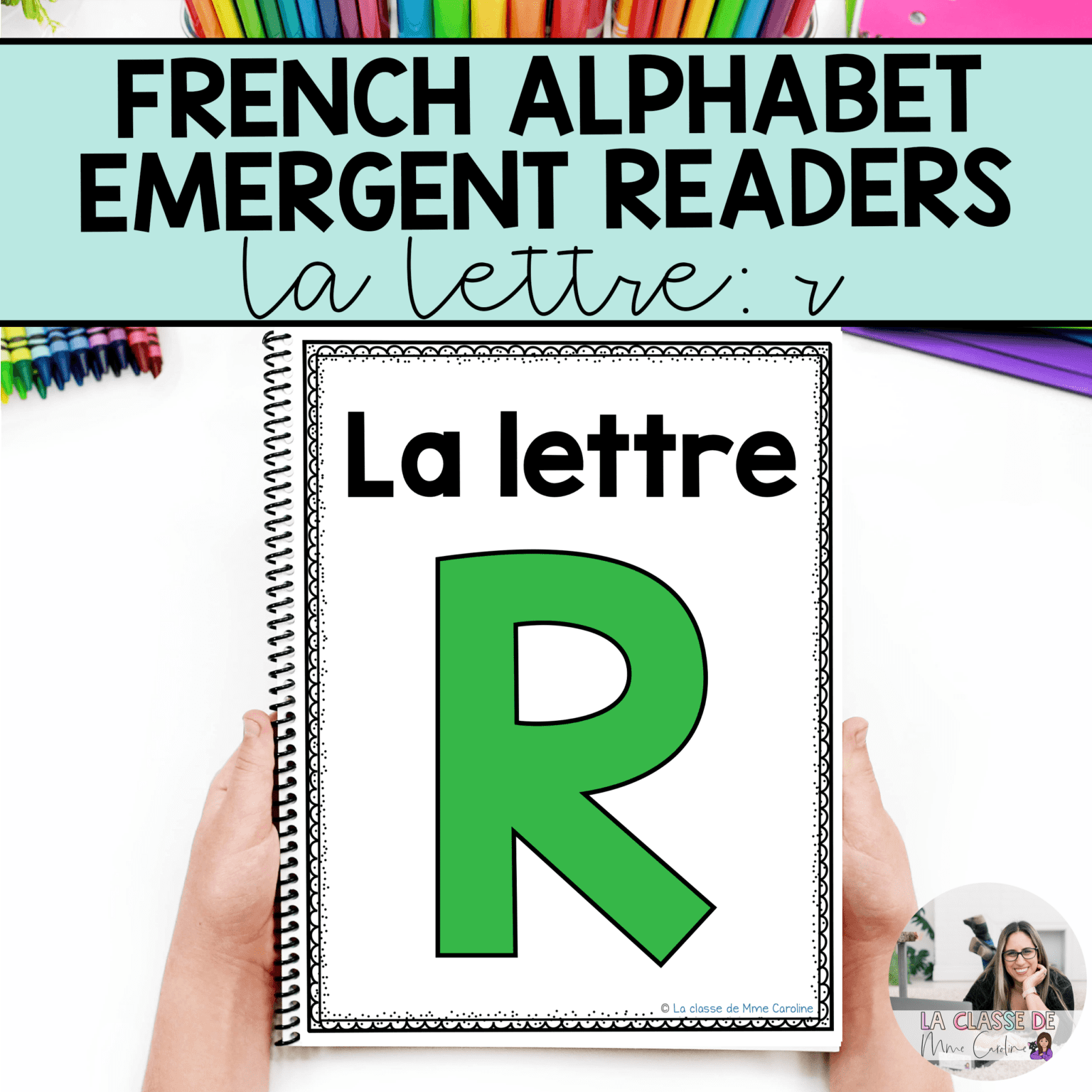 French Alphabet Readers Books for Emergent Readers: R - La Classe de ...