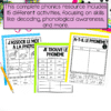 French Phonics Activities - Decoding Phonological & Phonemic Awareness ...
