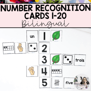 French number recognition activities