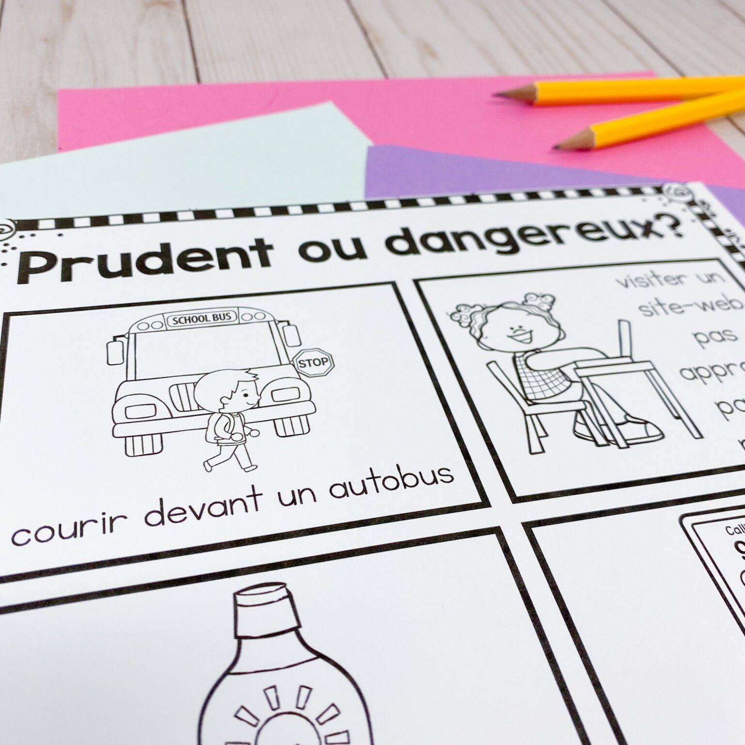 Grade 1 Health : Personal Safety and Injury Prevention Unit | French ...