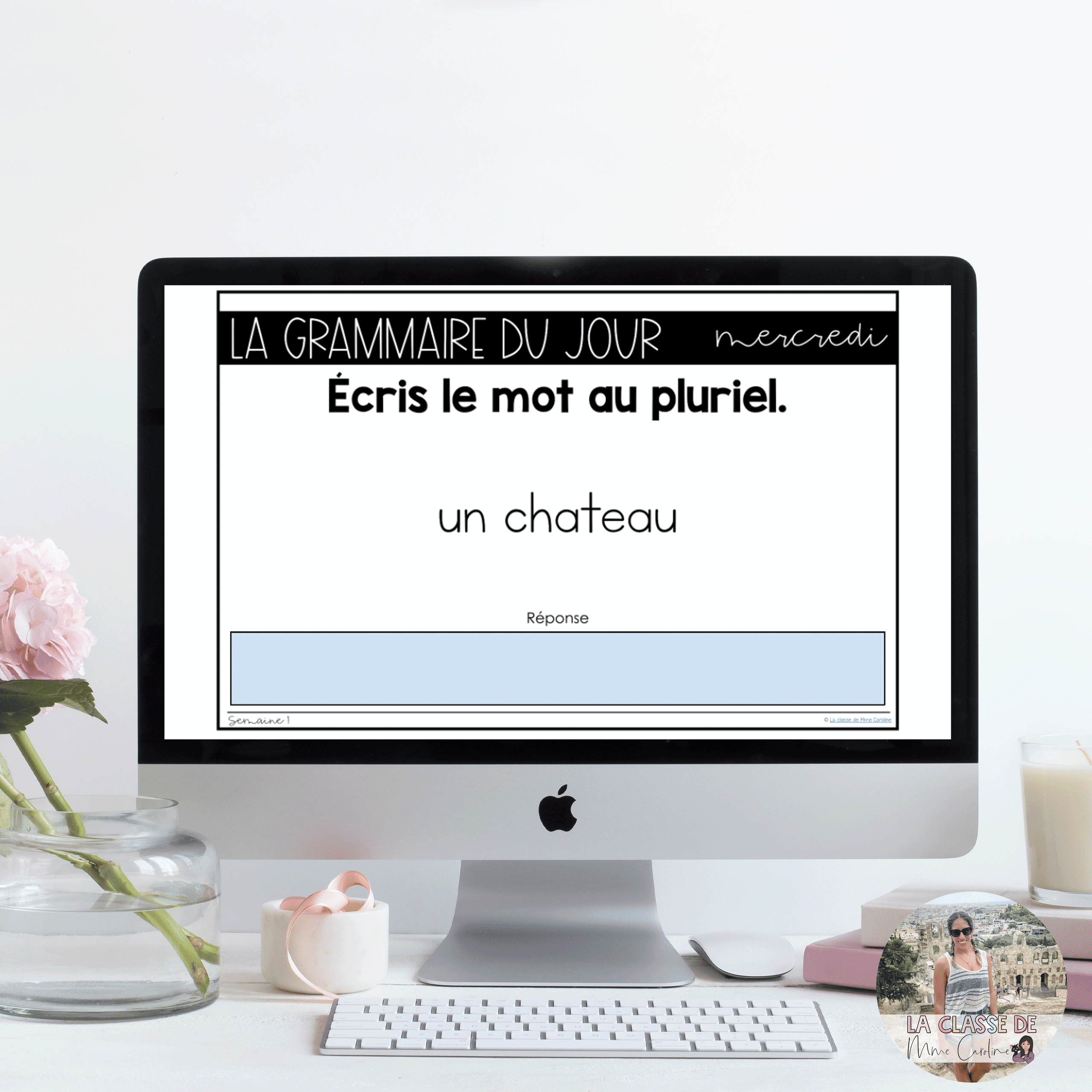 Grade 3: French Grammar Activities | Google Slides | Janvier - Image 3