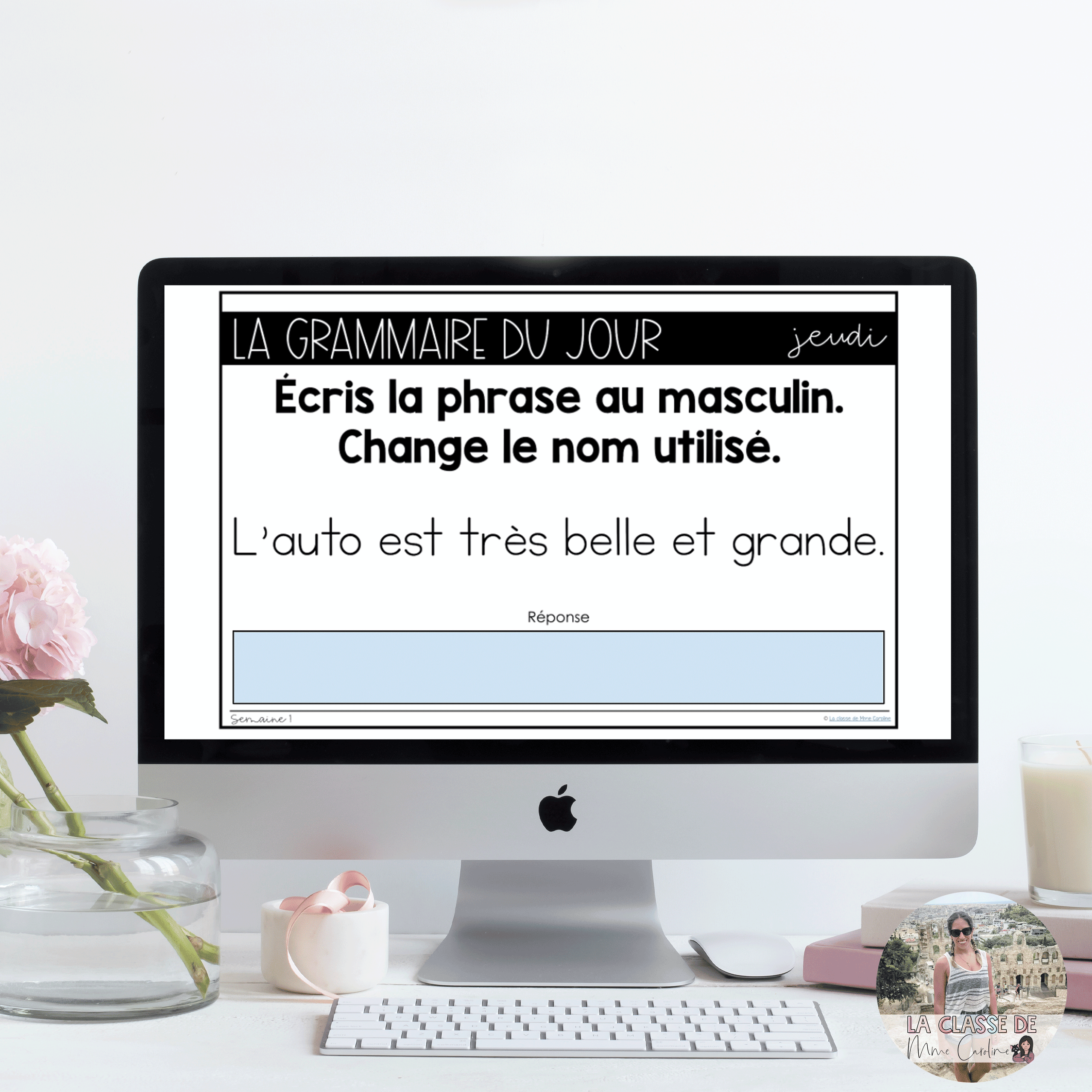 Grade 3: French Grammar Activities | Google Slides | Janvier - Image 4