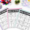 French Summer Vocabulary and French Word Wall Cards - vocabulaire d'été ...