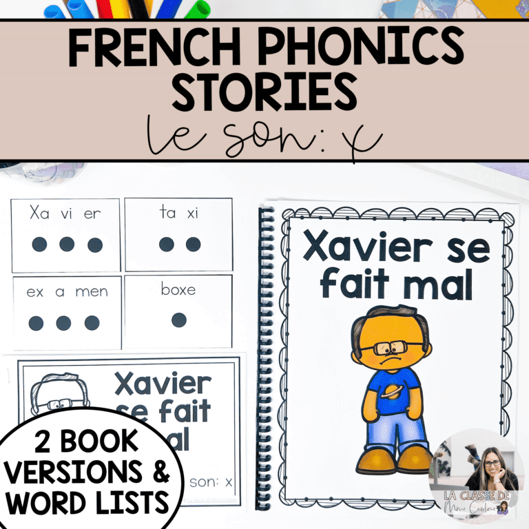French phonics stories to help kids learn to read in French