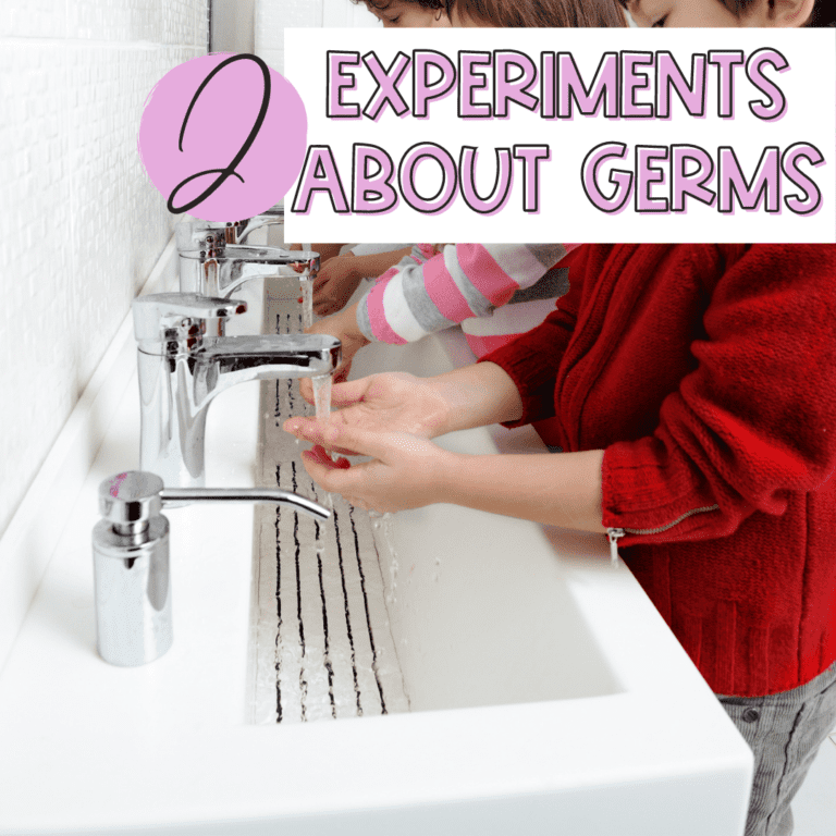 Learn about the importance of washing your hands with these 2 experiment ideas about germs