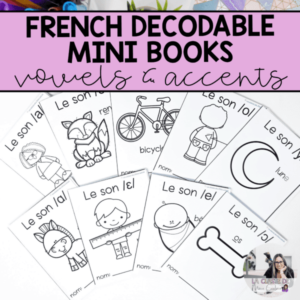 Some livres décodables to work on décoder with your students