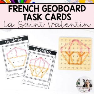 French valentine's day early finishers task cards