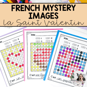These French activities for early finishers is a great activity for students who aren't sure what to do. Students will colour by code to reveal the mystery image.