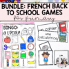 EEK! French Back to School Game - Jeu de Mathématiques