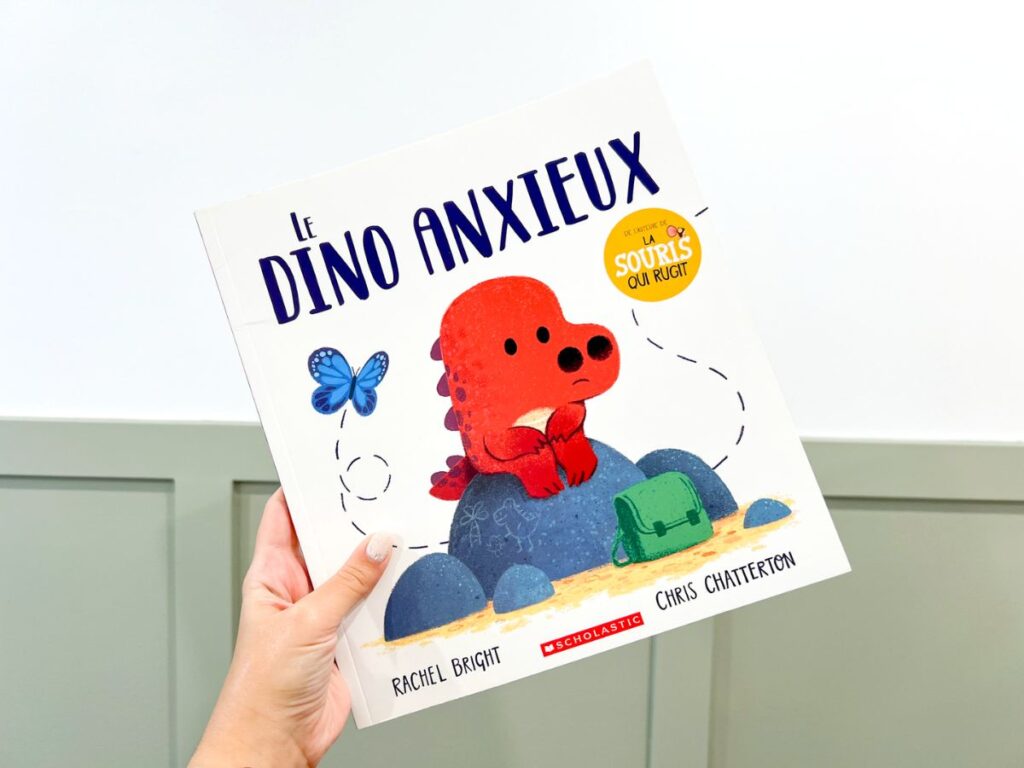 Le dino anxieux is a great french book about mental health