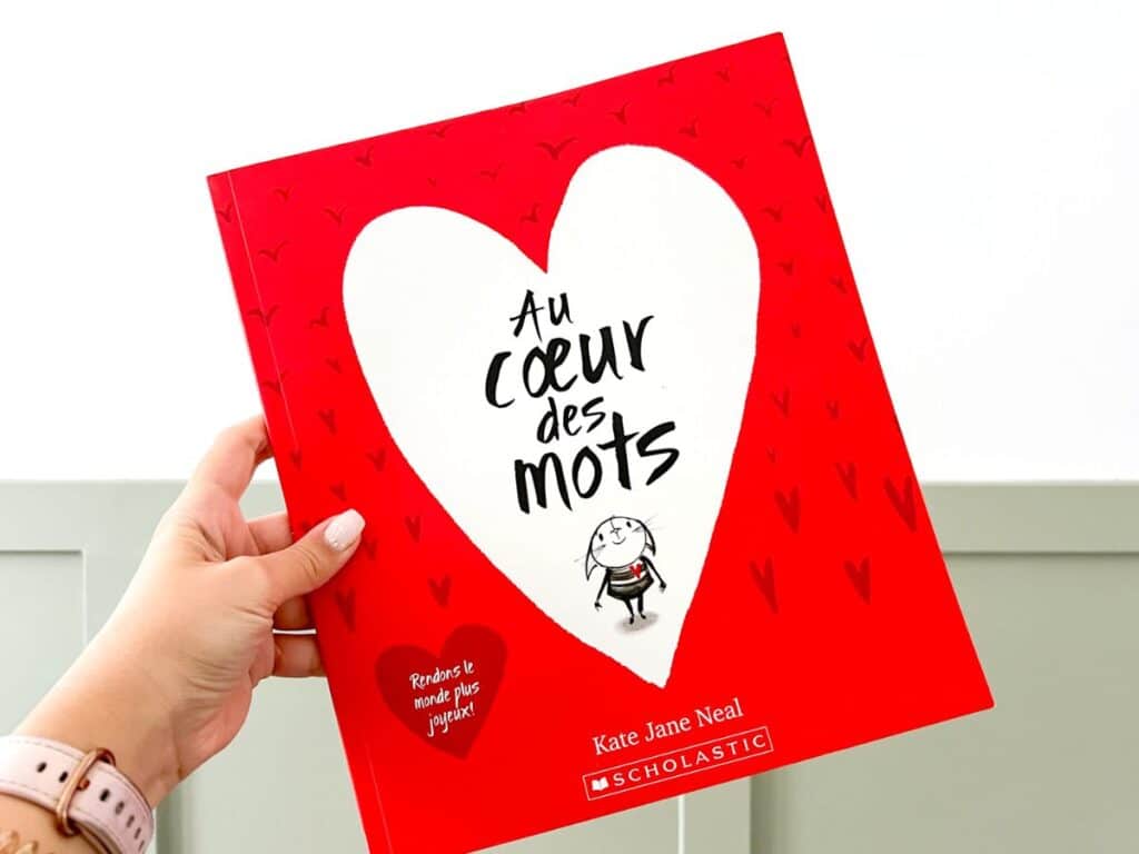 Au coeur de mots is a French mental health book for the classroom
