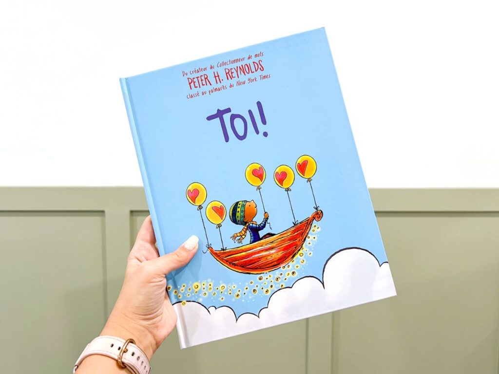 Toi! is a french read aloud about mental health for primary students