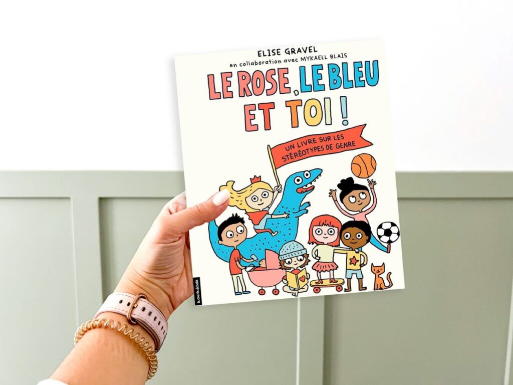 Le rose, le bleu et toi ! is a great book about gender stereotypes. Perfect for discussing Pride month in French classes.