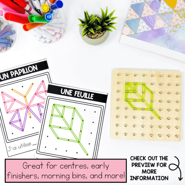 French geoboard center