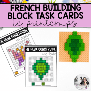 French lego activities for kindergarten