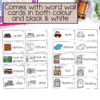 French House Vocabulary Word Wall Cards | Cartes de vocabulaire la ...