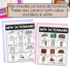 French House Vocabulary Word Wall Cards | Cartes de vocabulaire la ...