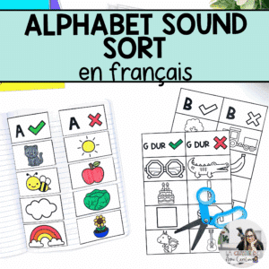 Alphabet sound sort in French