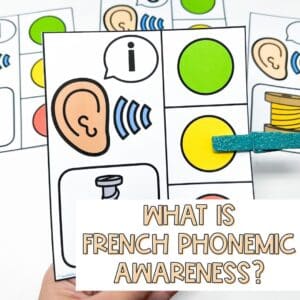 What is phonemic awareness in French?