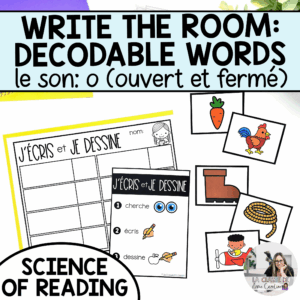 Write the room french sound o