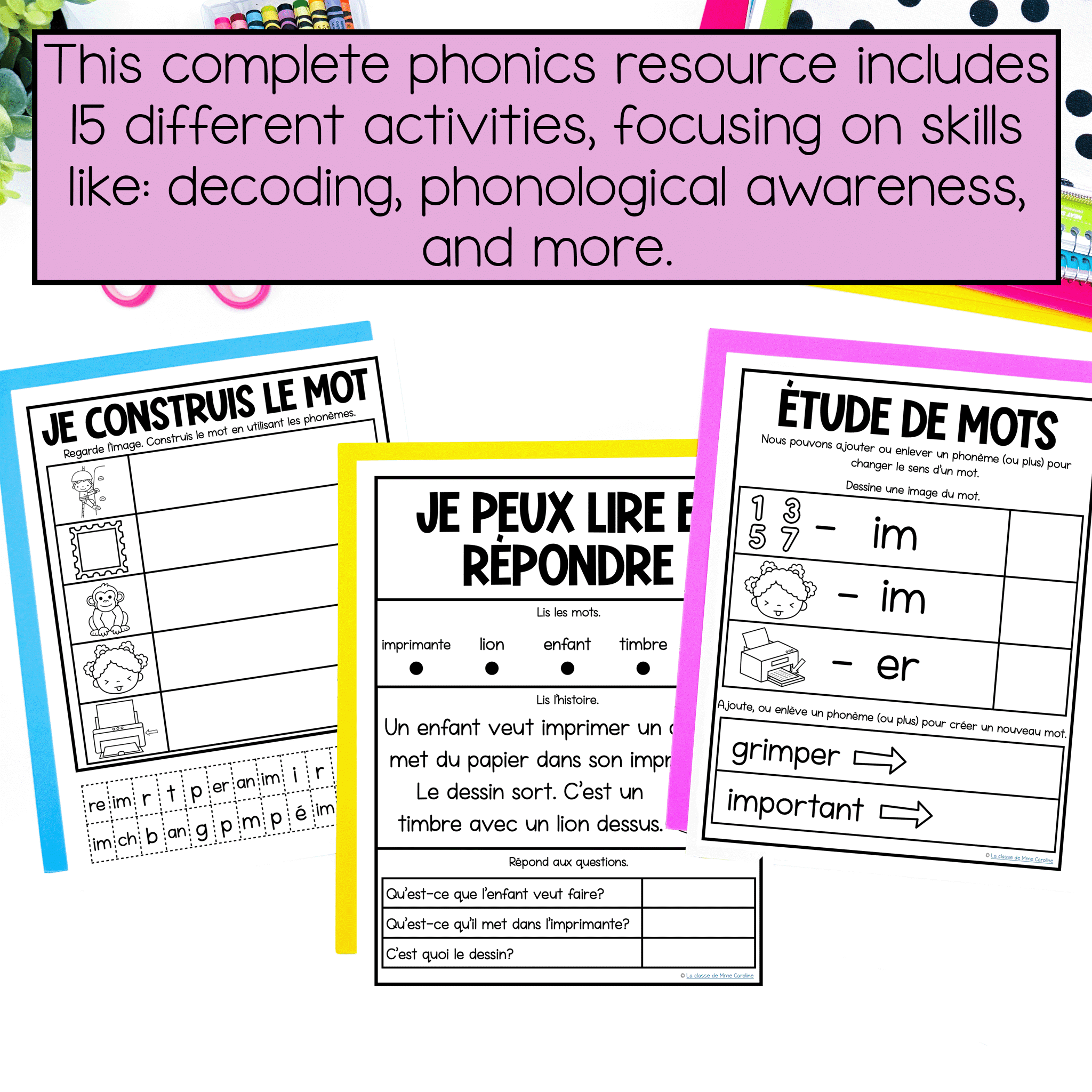 French SOR activities for the sound im