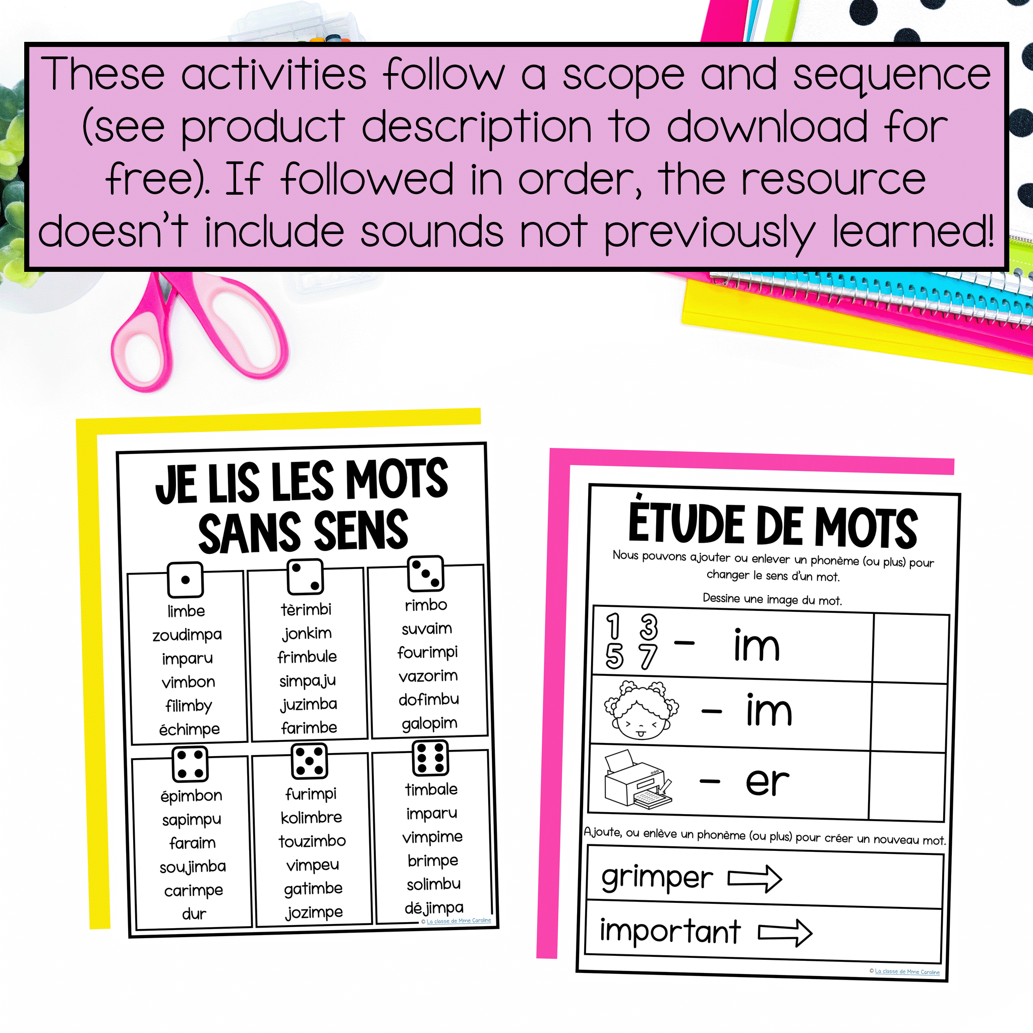 French SOR activities for the sound im