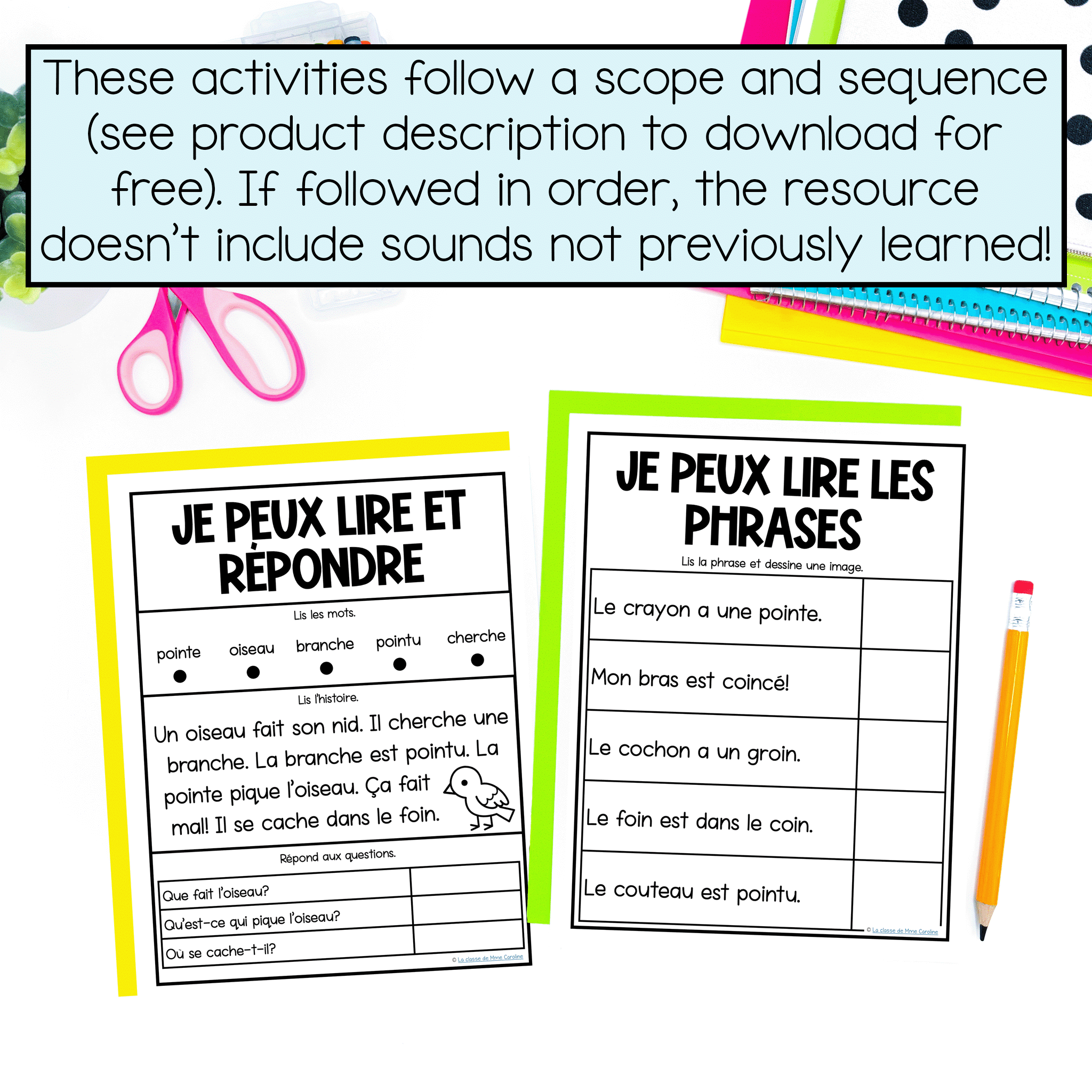 French SOR activities for the sound oin