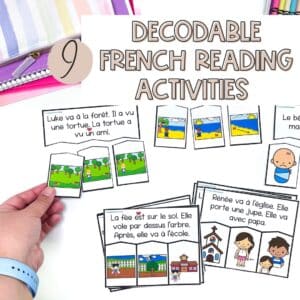 decodable French reading resources for primary students