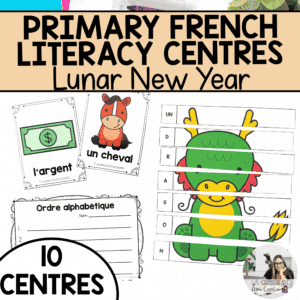 Lunar New Year French Literacy Centres