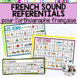 Writing reference sheets for French spelling
